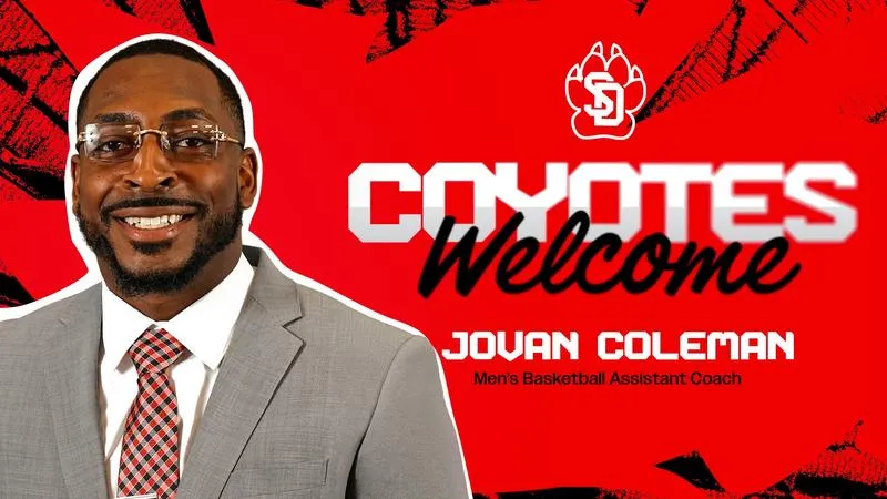 Jovan Coleman joins USD staff as assistant coach
