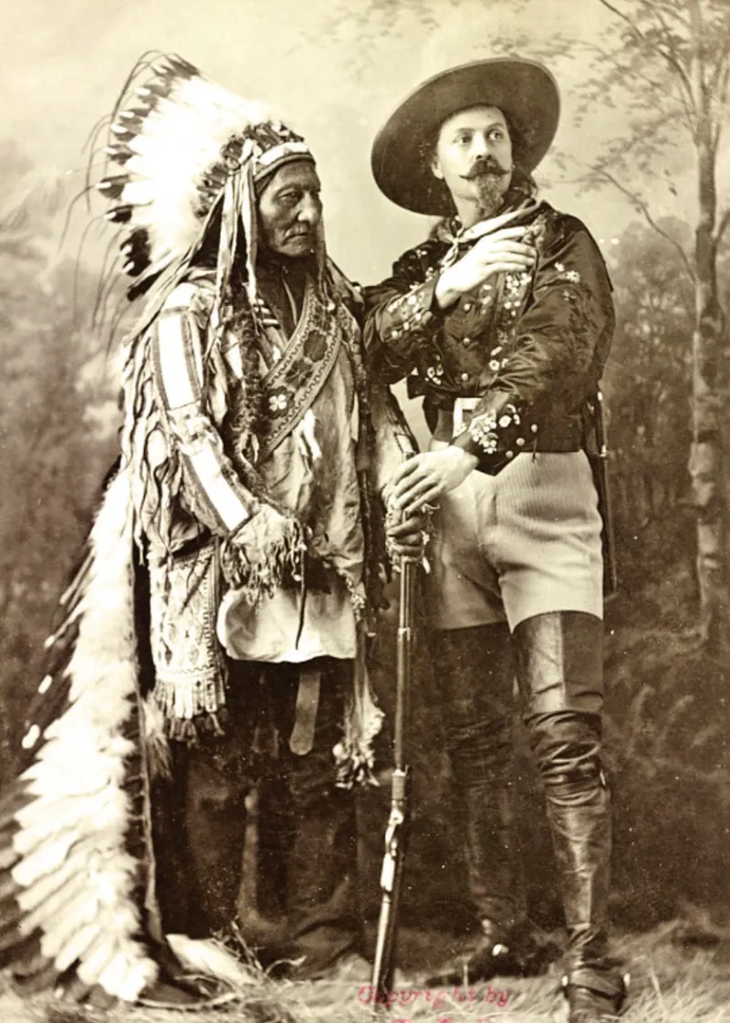 Tat.ka yotake rides into Buffalo Bill's Wild West Show and shatters the myth