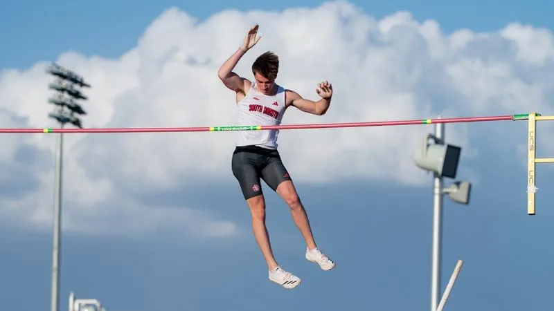 Three South Dakota pole vaulters claim spots at NCAA Championships
