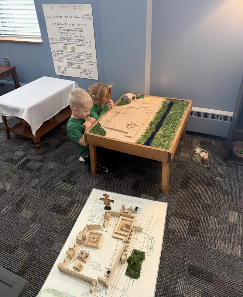 Catechesis of the Good Shepherd deepens faith of children and adults at St. Michael School