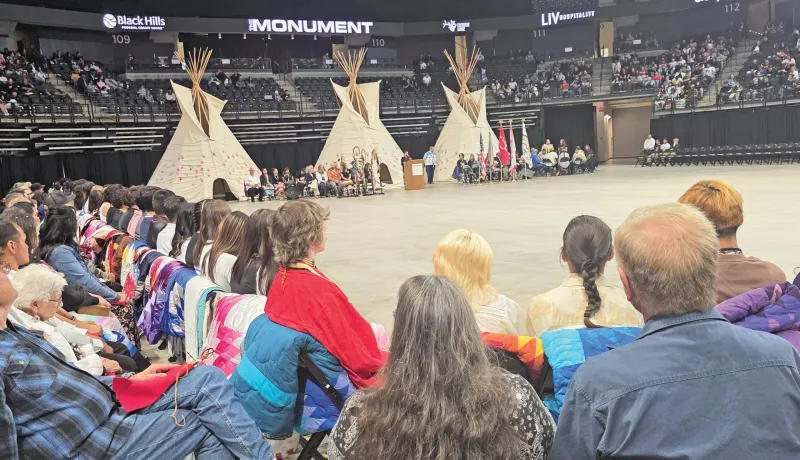 Honoring the next generation as Native student celebrate graduation and tradition