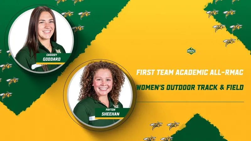 Goddard, Sheehan Named First Team Academic All-RMAC