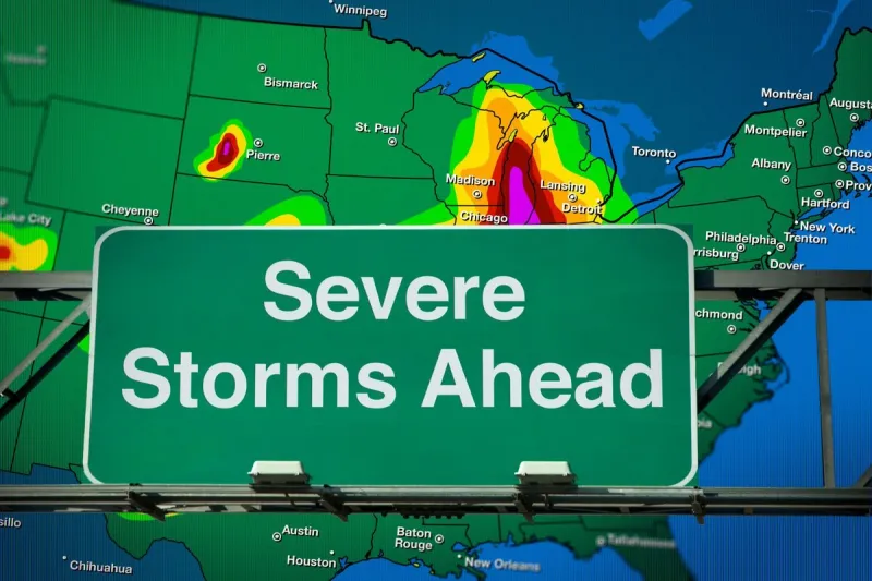 Numerous Severe Thunderstorms Possible Tonight Around Sioux Falls