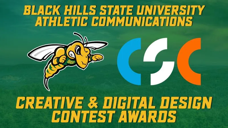 Black Hills State Athletic Communications Office Receives 17 Awards in CSC Creative & Digital Design Contest
