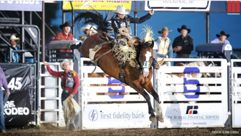 Sage Newman's Hot Streak Continues at the Casey Tibbs Match of Champions Xtreme Broncs