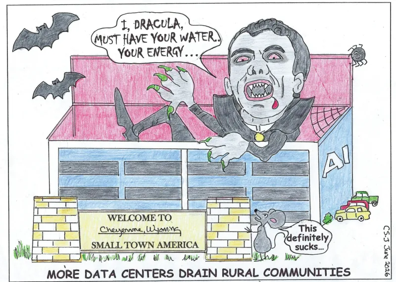 The hidden cost of Wyoming's data center boom