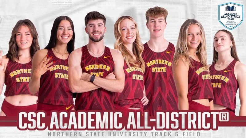 WOLVES TRACK & FIELD STUDENT-ATHLETES HONORED BY CSC
