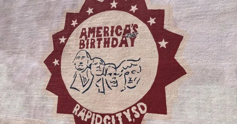 Local muralist completes America 250 project in Rapid City
