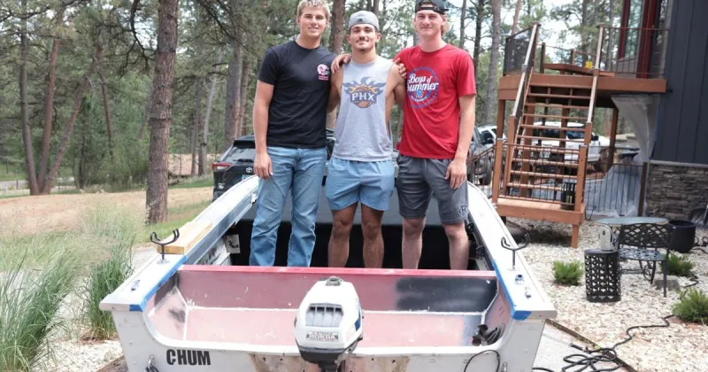 'Core memories': As rivalry heats up, Rapid City Post 22, Post 320 players restore boat
