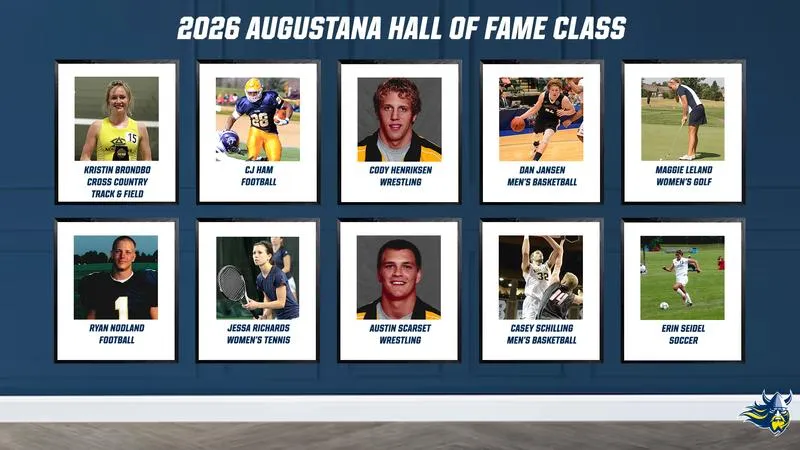 Augustana Athletics Announces Hall of Fame Class of 2026