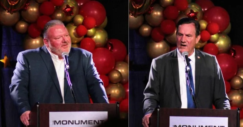 Republican governor candidates spar over prison policy in dueling speeches
