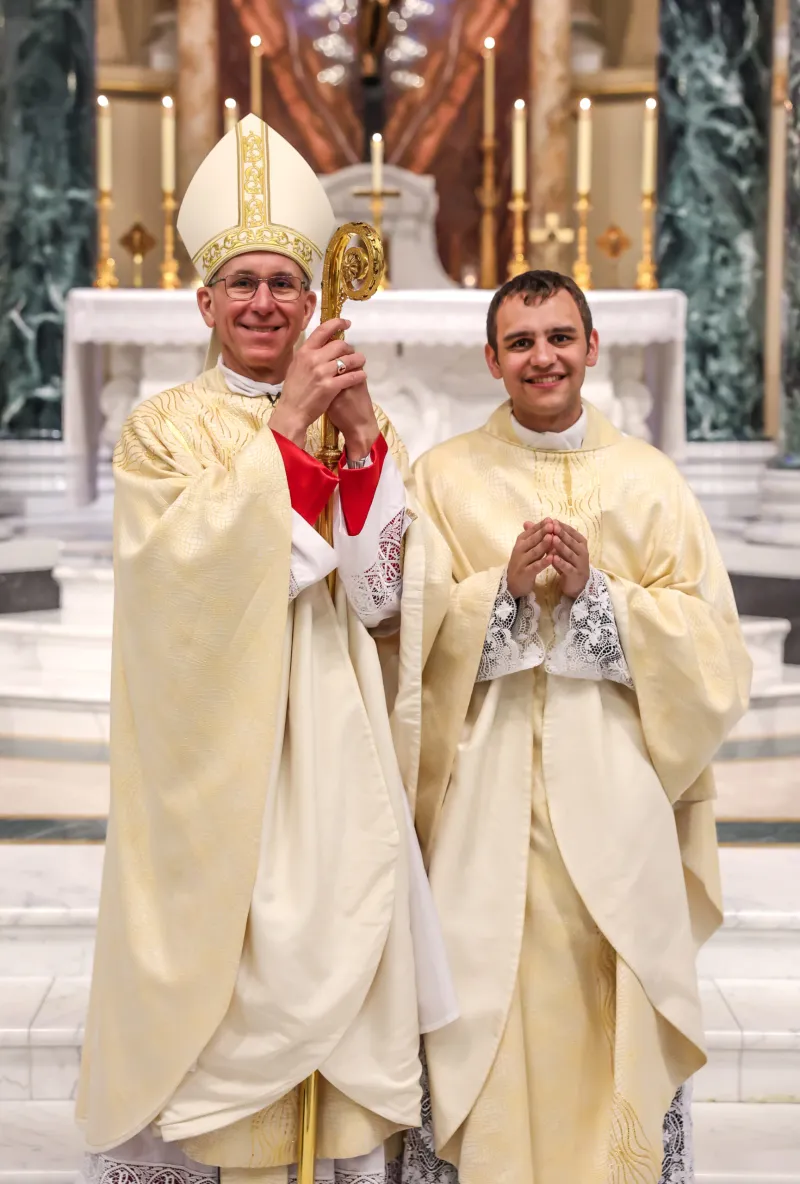 Two deacons and one priest ordained in May