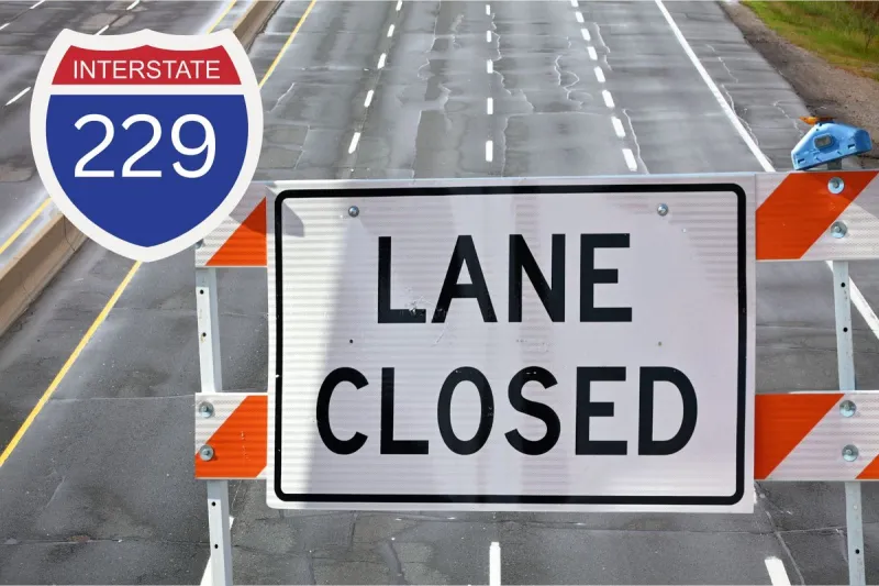 I-229 Bridge Work Triggers Overnight Closures