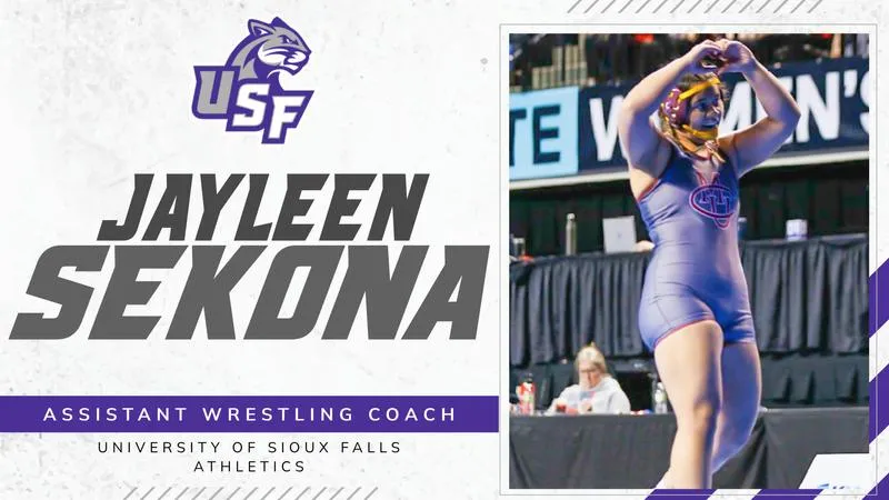 USF Women's Wrestling Adds Four-Time All-American Jayleen Sekona as Assistant Coach