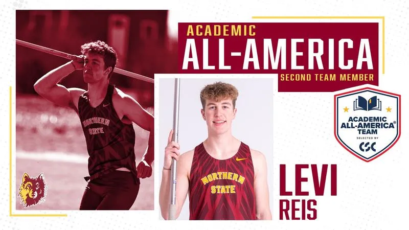 LEVI REIS HONORED ON CSC ACADEMIC ALL-AMERICA SECOND TEAM