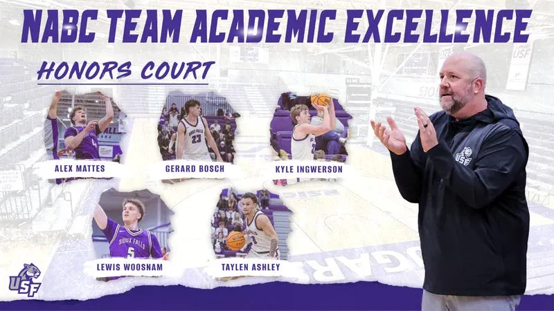 Men's Basketball Earns NABC Team Academic Excellence Award; Five Named to Honors Court