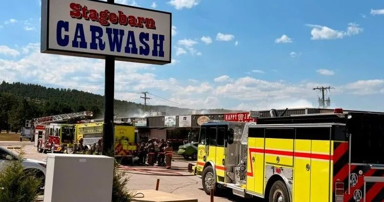 Authorities close Stagestop Road after structure fire in Summerset