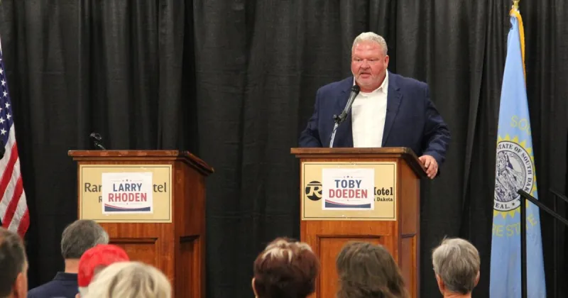 'Somebody's not coming tonight:' Citizens for Liberty Rhoden-Doeden forum features half of the equation