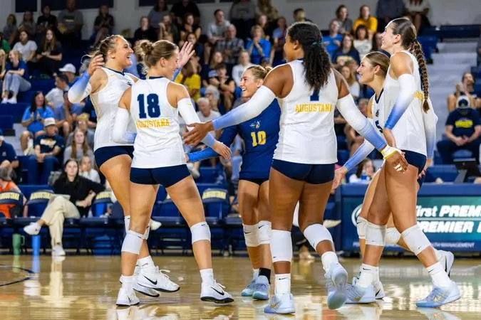 Augustana Volleyball Earns AVCA Team Academic Award