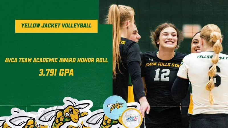 Yellow Jackets Earn AVCA Team Academic Award Honor Roll