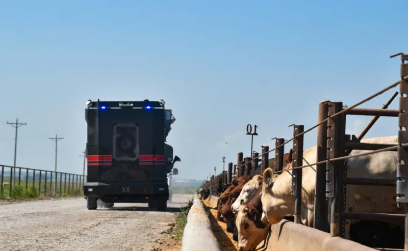 Driving innovation: Partnership brings autonomous truck "smart feeding" to University of Nebraska