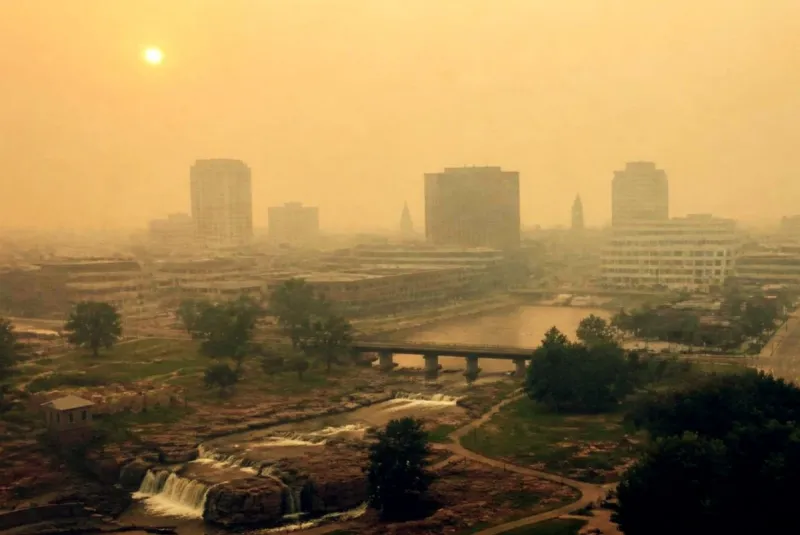 Where Is All This Smoke In Sioux Falls Coming From?