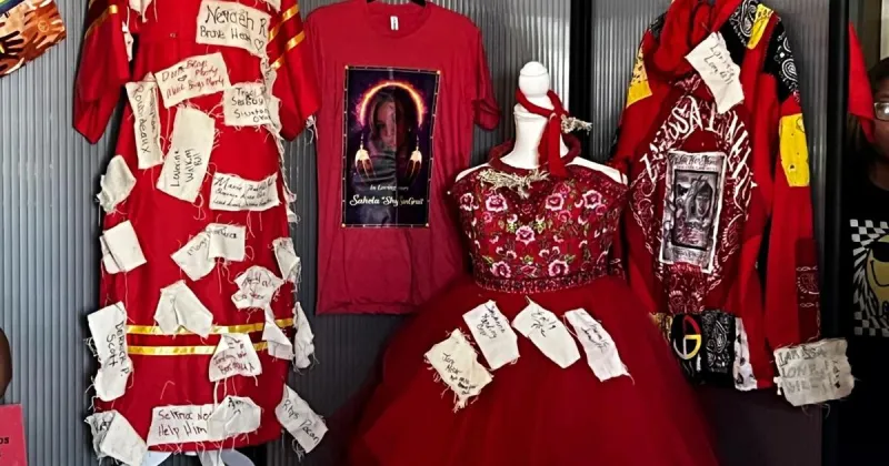 Red Ribbon Skirt Society opens space honoring MMIW victims at Minneluzahan Center in Rapid City