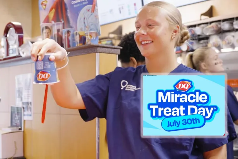 Blizzard Forecast For Sioux Falls...DQ Miracle Treat Day Thursday!