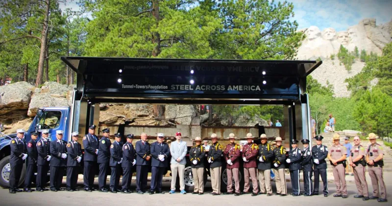 Steel Across America visits Mount Rushmore National Memorial