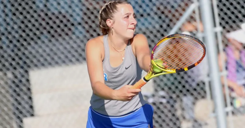 Rapid City Stevens girls tennis' Ella Potvin off to strong start in Flight 1 singles