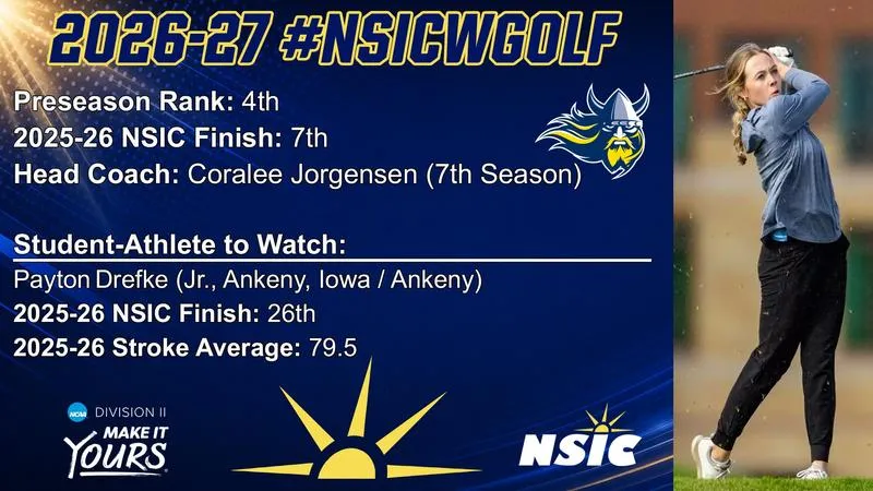 Women's Golf Picked Fourth in NSIC Preseason Coaches' Poll