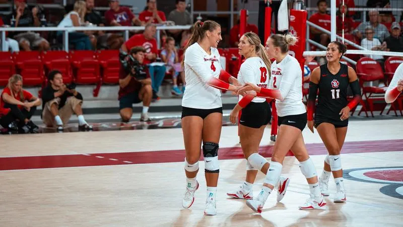 Coyote volleyball picked second in Summit League Preseason Coaches' Poll