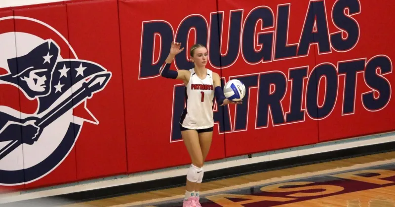 Douglas volleyball's Emma Odegard nearing historic program achievement