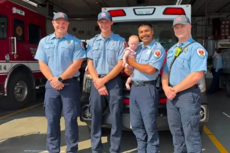 Rapid City, South Dakota Firefighters Save 'Extraordinary' Baby