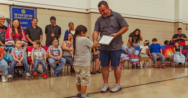 Rotary-supported literacy initiative for Native children launches in Rapid City and Pine Ridge Reservation