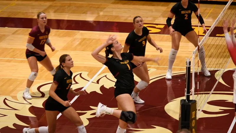 NORTHERN GETS 3-0 SWEEP AT BEMIDJI TO GET BACK IN THE WIN COLUMN