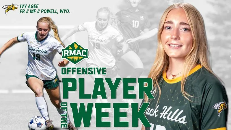 Agee Named RMAC Offensive Player of the Week