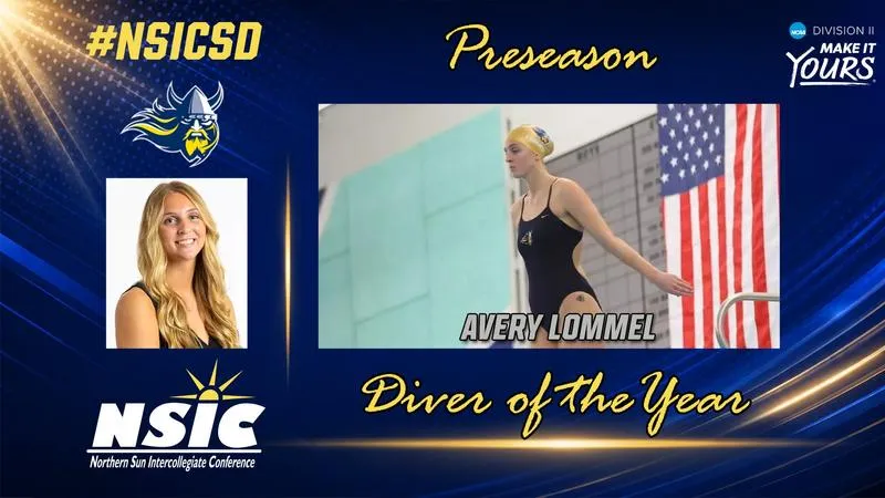 Women's Swimming and Diving Picked Third, Lommel Tabbed Preseason Diver of the Year in NSIC Preseason Poll
