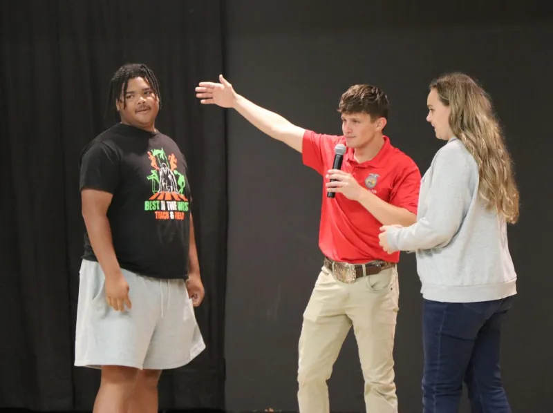 Nebraska State FFA officers 'Ignite' student learning