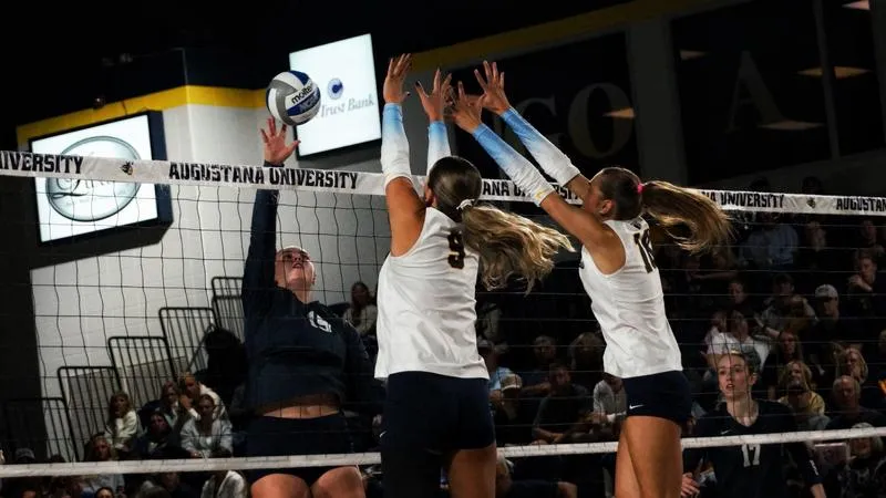 Volleyball Ends Road Trip with Loss to Wolves