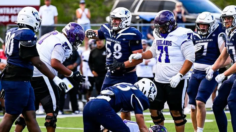 Hardrocker Football Receives Votes in AFCA NCAA DII Top 25 Poll for First Time in Program History
