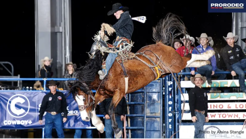 Gus Gaillard begins 2027 season with big win at Brad Gjermundson Xtreme Bronc Riding part of the Rank 45 Xtreme Broncs Series
