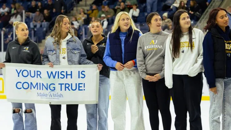 Augustana Leads Division II in Make-A-Wish Fundraising