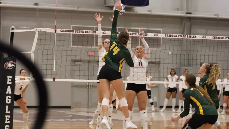 Yellow Jackets Unable to Get Revenge On Eagles and Fall in Four Sets