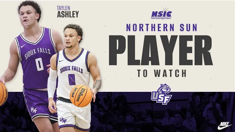 Ashley Named NSIC Player to Watch as Cougars Prepare for 2026-27 Campaign
