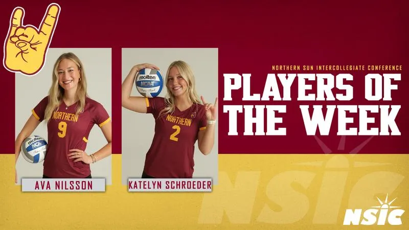 NSIC WEEKLY HONORS GO TO SCHROEDER AND NILSSON