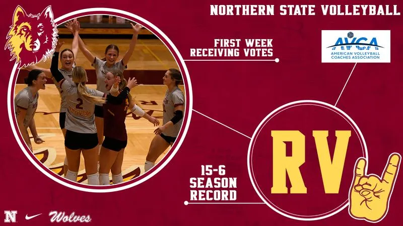 WOLVES VOLLEYBALL RECEIVES VOTES IN THE AVCA POLL FOR THE FIRST TIME THIS SEASON