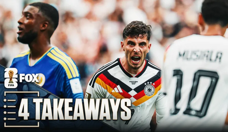 4 Takeaways From Germany's 7-1 Win Over Curaao At World Cup