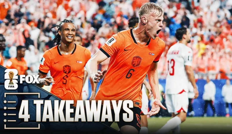 4 Takeaways From Netherlands' Group-Clinching Win vs. Tunisia At The World Cup