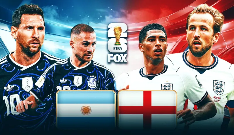 Argentina vs. England Combined XI: Lionel Messi, Harry Kane Lead Dream Lineup